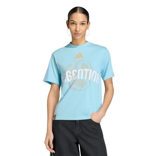 REMERA ADIDAS PERFORMANCE FIFA WORLD CUP 2026 ARGENTINA MUJER