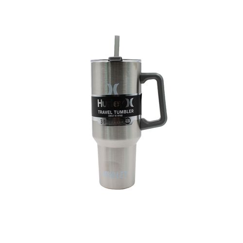 VASO HURLEY 40 ONZAS TUMBLER TRAVELER SOLID STAINLESS