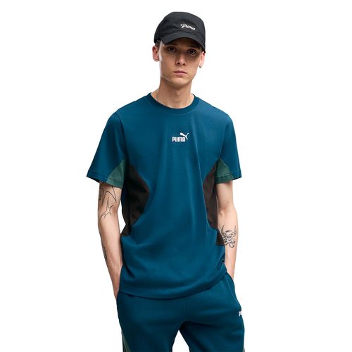 REMERA PUMA ESSENTIALS BLOCK HOMBRE