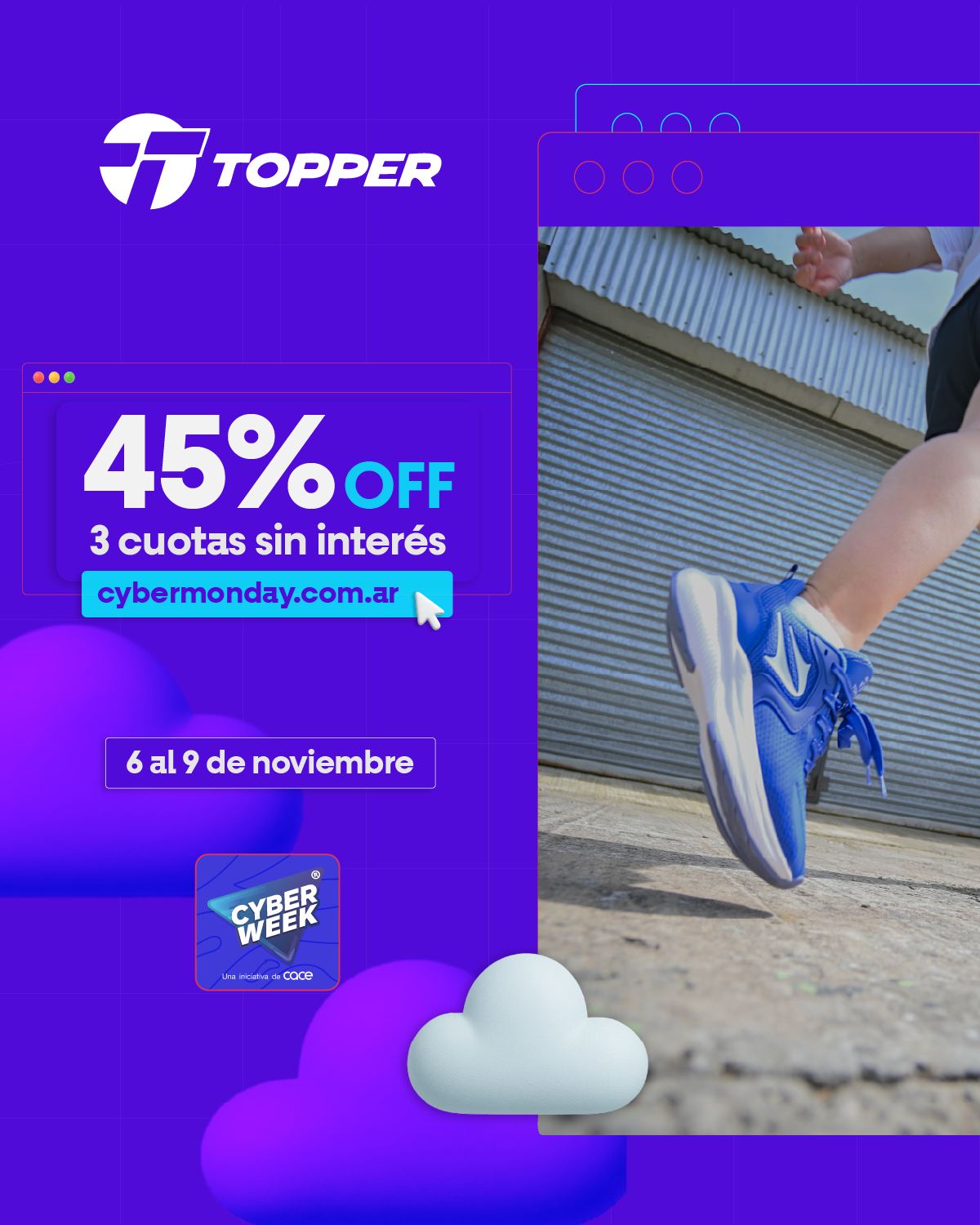 TOPPER - 45%OFF
